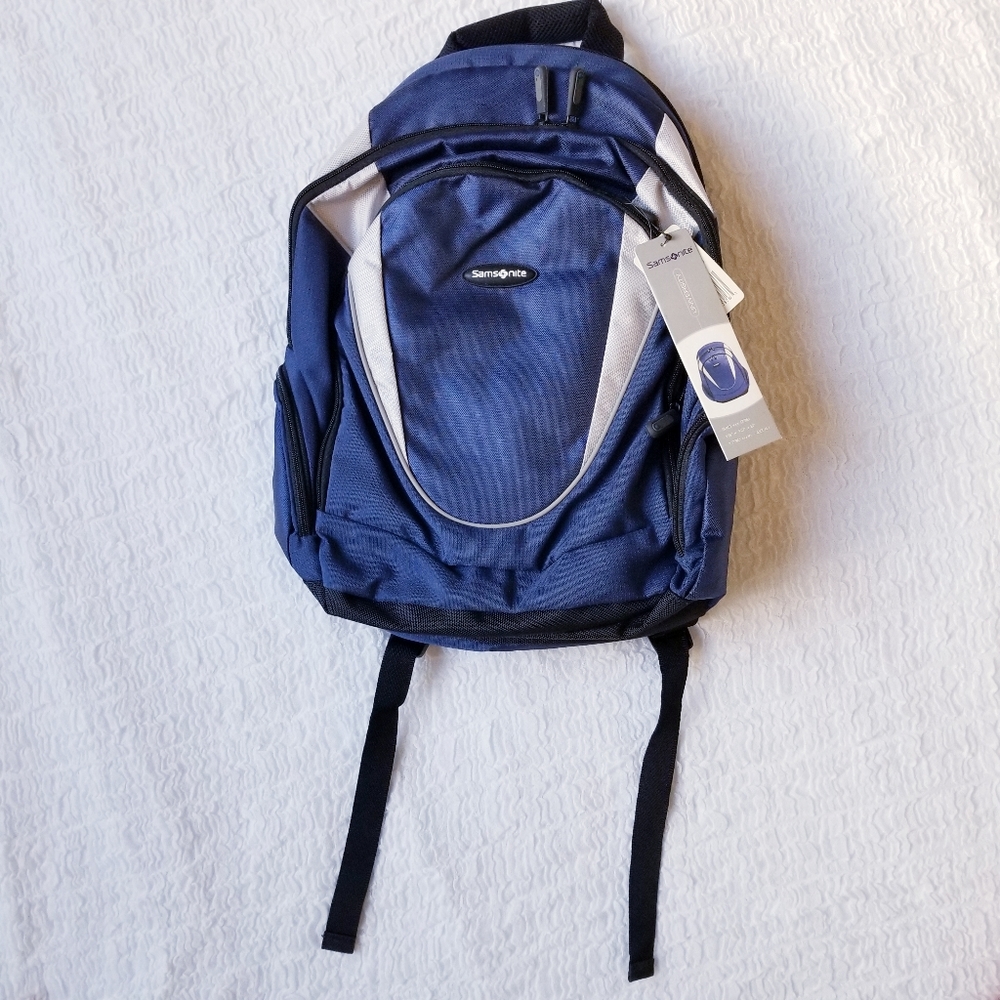 Samsonite Blue University Backpack - Picture 10 of 12